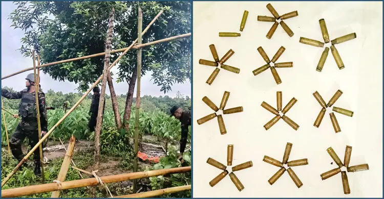 খাগড়াছড়িতে সন্ত্রাসী আস্তানায় সেনাবাহিনীর অভিযান: বিপুল গোলাবারুদ ও সরঞ্জাম উদ্ধার