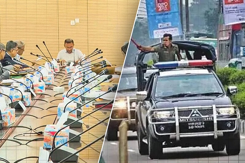 নিরাপত্তা প্রোটোকলে বড় পরিবর্তন: ঢাকার ভেতরে ১৮ মন্ত্রীর পুলিশ এসকর্ট প্রত্যাহার