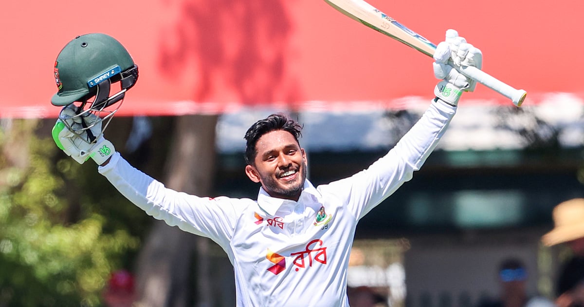 ডারউইন টেস্টে তানজিদের ঐতিহাসিক সেঞ্চুরি, চালকের আসনে বাংলাদেশ
